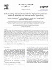 Research paper thumbnail of Surface melting and crystallization behavior of polyhydroxyalkanoates studied by attenuated total reflection infrared spectroscopy