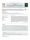 Research paper thumbnail of Impact of foot-and-mouth disease status on deforestation in Brazilian Amazon and cerrado municipalities between 2000 and 2010