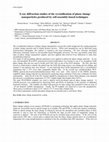 Research paper thumbnail of X-ray diffraction studies of the crystallization of phase change nanoparticles produced by self-assembly-based techniques