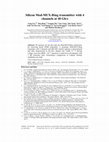 Research paper thumbnail of Silicon Mod-MUX-Ring transmitter with 4 channels at 40 Gb/s