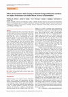 Research paper thumbnail of Effects of Preventative Ankle Taping on Planned Change-of-Direction and Reactive Agility Performance and Ankle Muscle Activity in Basketballers