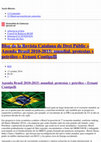 Research paper thumbnail of Agenda Brasil 2010-2015: mundial, protestas y ￼ petróleo