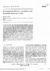 Research paper thumbnail of Environmental Defensive Expenditures and Households Behaviour in Italy