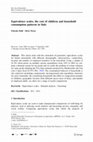 Research paper thumbnail of Equivalence scales, the cost of children and household consumption patterns in Italy