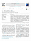 Research paper thumbnail of Development of a novel biosensor based on a conducting polymer