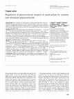 Research paper thumbnail of Regulation of glucocorticoid receptor in nasal polyps by systemic and intranasal glucocorticoids