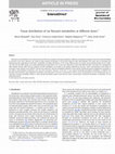 Research paper thumbnail of Tissue distribution of rat flavanol metabolites at different doses