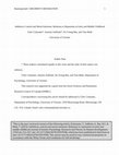 Research paper thumbnail of Inhibitory Control and Moral Emotions: Relations to Reparation in Early and Middle Childhood