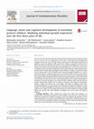 Research paper thumbnail of Language, motor and cognitive development of extremely preterm children: Modeling individual growth trajectories over the first three years of life