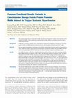 Research paper thumbnail of Common Functional Genetic Variants in Catecholamine Storage Vesicle Protein Promoter Motifs Interact to Trigger Systemic Hypertension