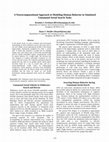 Research paper thumbnail of A neurocomputational approach to modeling human behavior in simulated unmanned aerial search tasks