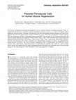 Research paper thumbnail of Placental Perivascular Cells for Human Muscle Regeneration