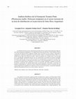 Research paper thumbnail of ANÁLISIS FITOLÍTICO DE LA FORMACIÓN TEZANOS PINTO (PLEISTOCENO TARDÍO- HOLOCENO TEMPRANO) EN EL SECTOR SUDOESTE DE LA PROVINCIA DE ENTRE RÍOS (ARGENTINA)