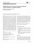 Research paper thumbnail of Widening the scope for early cancer detection: identification of alarm symptoms by community pharmacies