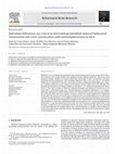 Research paper thumbnail of Individual differences are critical in determining modafinil-induced behavioral sensitization and cross-sensitization with methamphetamine in mice