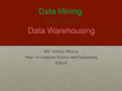 Research paper thumbnail of Datamining