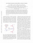 Research paper thumbnail of Local moment formation and Kondo effect in defective graphene