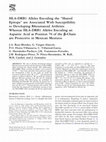 Research paper thumbnail of HLA-DRB1 alleles encoding the “shared epitope” are associated with susceptibility to developing rheumatoid arthritis whereas HLA-DRB1 alleles encoding an aspartic acid at position 70 of the β-chain are protective in Mexican mestizos