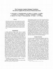 Research paper thumbnail of The Transonics spoken dialogue translator: an aid for English-Persian doctor-patient interviews