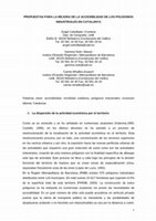 Research paper thumbnail of PROPUESTAS PARA LA MEJORA DE LA ACCESIBILIDAD DE LOS POLÍGONOS INDUSTRIALES EN CATALUNYA