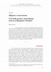 Research paper thumbnail of "Allegoria e anacronismo. Crisi della parola e materialismo storico in Benjamin e Pasolini". LoSguardo, Rivista di filosofia. N. 19, 2015 (III).