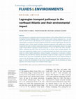 Research paper thumbnail of Lagrangian transport pathways in the northeast Atlantic and their environmental impact