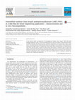 Research paper thumbnail of Unmodified medium chain length polyhydroxyalkanoate (uMCL-PHA) as a thin film for tissue engineering application – characterization and in vitro biocompatibility