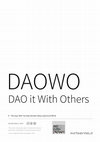 Research paper thumbnail of DAOWO - Decentralised Autonomous Organization with Others