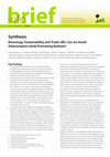 Research paper thumbnail of Synthesis: Bioenergy, Sustainability and Trade-offs: Can we Avoid Deforestation while Promoting Biofuels?