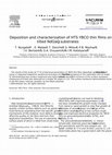 Research paper thumbnail of Deposition and characterization of HTS YBCO thin films on tilted NdGaO3 substrates