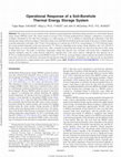 Research paper thumbnail of OPERATIONAL RESPONSE OF A SOIL-BOREHOLE THERMAL ENERGY STORAGE SYSTEM