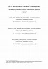 Research paper thumbnail of Do you plead guilty? Exploring entrepreneurs sensemaking-behavior link  following business failure