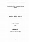 Research paper thumbnail of Buku Pengembangan Laboratorium Fisika