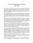 Research paper thumbnail of LOS RETOS DEL NACIONALISMO EN EL MUNDO DE LA