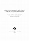 Research paper thumbnail of Mobilità, migrazioni e fondazioni nel Tarantino arcaico; il caso de L’Amastuola (2013; with G.J. Burgers)