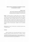 Research paper thumbnail of Direito Autoral, Diversidade das Expressões Culturais e Pluralidade de Autorias