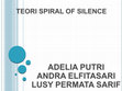 Research paper thumbnail of Presentasi Spiral Of Silence