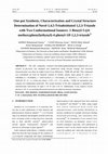 Research paper thumbnail of One-pot Synthesis, Characterization and Crystal Structure Determination of Novel 1,4,5-Trisubstituted 1,2,3-Triazole with Two Conformational Isomers: 1-Benzyl-5-((4- methoxyphenyl)ethynyl)-4-phenyl-1H-1,2,3-triazole