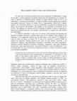 Research paper thumbnail of Breves apuntes sobre el viaje como forma estética