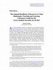 Research paper thumbnail of The Journal Handbook for Research on Urban Mathematics Teaching and Learning: A Resource Guide for the Every Student Succeeds Act of 2015 [Editorial]