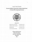 Research paper thumbnail of Kawasan Malioboro Berdasarkan Undang-Undang Nomor 10 Tahun 2009 tentang Kepariwisataan