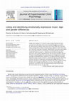 Research paper thumbnail of Liking and identifying emotionally expressive music: Age and gender differences