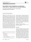 Research paper thumbnail of Bioremediation of diesel contamination at an underground storage tank site: a spatial analysis of the microbial community