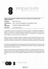 Research paper thumbnail of Death, sex and nutrition: Analysis of the cause of death in the Coimbra human skeleton collection