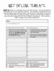 Research paper thumbnail of Basic Unit Plan Template