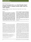 Research paper thumbnail of Can an Ecoregion Serve as a Seed Transfer Zone? Evidence from a Common Garden Study with Five Native Species