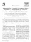 Research paper thumbnail of High-level production of recombinant Aspergillus niger cinnamoyl esterase (FAEA) in the methylotrophic yeast Pichia pastoris