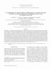 Research paper thumbnail of A comparison of management approaches to control muddy floods in central Belgium, northern France and southern England