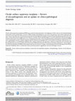 Research paper thumbnail of Ocular surface squamous neoplasia - Review of etio-pathogenesis and an update on clinico-pathological diagnosis