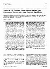 Research paper thumbnail of Absence of left ventricular volume loading in infants with coarctation of the aorta and a large ventricular septal defect